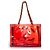 Chanel, borsa tote in plexiglass metallico Barbie con CC 1995 Rosso D'oro