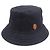 Hermès HERMES Fred Crews Carrousel Cappello bucket in cotone e pelle Blu