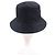 Hermès HERMES Fred Crews Carrousel Cappello bucket in cotone e pelle Blu - vista 5