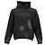 Everyday Hoodie Distressed Stencil 3B Balenciaga in Cotone Nero