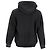 Everyday Hoodie Distressed Stencil 3B Balenciaga in Cotone Nero - vista 3