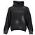 Everyday Hoodie Distressed Stencil 3B Balenciaga in Cotone Nero - vista 6