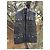 Camicia Balmain nera in viscosa e pelle di agnello taglia 36 Nero - vista 4
