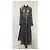 Abito maxi con stampa floreale Jil Sander in poliammide nera Nero - vista 13