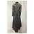 Abito maxi con stampa floreale Jil Sander in poliammide nera Nero - vista 14