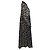 Abito maxi con stampa floreale Jil Sander in poliammide nera Nero - vista 2