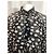 Abito maxi con stampa floreale Jil Sander in poliammide nera Nero - vista 8
