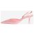 Alexander Wang Pink Delphine 65 Slingback Mules - size EU 38