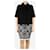 Autre Marque Black cropped textured jacket - size UK 8  ref.1933566