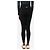 Autre Marque Leggings negros de cintura alta - talla S - vista 3
