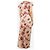 Rag & Bone Vestido midi estampado floral en marfil - talla S - vista 2
