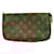 Pochette Accessoire Louis Vuitton Marrom Lona  ref.1933906