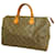 Louis Vuitton Speedy 25 Brown Cloth  ref.1934031