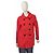Chaqueta Dsquared2 Roja de Algodón de Doble Botonadura