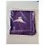 Foulard Yves Saint Laurent in cotone bianco e viola con colombe Porpora - vista 16