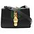 Borsa a spalla in pelle Gucci Sylvie Nero