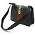 Borsa a spalla in pelle Gucci Sylvie Nero - vista 2