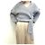 Autre Marque Baserange MEA WRAP Strickjacke aus recycelter Wolle Grau - Ansicht 3
