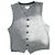 Autre Marque FWK de ENGINEERED GARMENTS Chaleco de jersey de algodón con cuello en V Gris