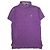 Polo de algodón Polo Ralph Lauren Púrpura