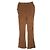 Autre Marque Ray BEAMS Ripp-Hosen mit seitlichem Schlitz aus Baumwolle Braun