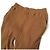 Autre Marque Ray BEAMS Ripp-Hosen mit seitlichem Schlitz aus Baumwolle Braun - Ansicht 4