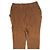 Autre Marque Ray BEAMS Ripp-Hosen mit seitlichem Schlitz aus Baumwolle Braun - Ansicht 5