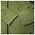 Autre Marque Giacca camicia con zip verde oliva a collo a V dell'esercito - vista 6