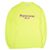 Autre Marque Camiseta de manga larga con logo Zepanese M Amarillo Lima Dorado