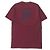 Autre Marque Camiseta ts(s) Back Logo S/S de algodón burdeos