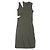 Autre Marque Asymmetrisches Schichtkleid little Suzie Dunkelgrün - Ansicht 2