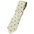 Autre Marque Cravatta in seta a pois beige/blu JOHN COMFORT