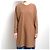 Autre Marque LAITERIE 2WAY Langes Pulloverkleid LC20403 Braun - Ansicht 8