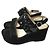 Sandali con zeppa in suede decorati Marc Jacobs Lily - vista 2