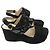 Sandali con zeppa in suede decorati Marc Jacobs Lily - vista 3