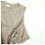 Autre Marque Top senza maniche in lyocell e cotone Ray BEAMS Beige - vista 5