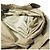 Autre Marque Trench coat de gabardina ligera 23ku Beige - vista 10