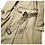 Autre Marque Trench coat de gabardina ligera 23ku Beige - vista 8