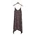 Autre Marque PHEENY Rayon Herzdruck Trägerkleid Bordeaux