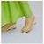 Autre Marque Sandali con zeppa in pelle ADAM ET ROPE Beige - vista 5