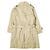 Autre Marque Abrigo trench de algodón beige - vista 2