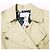 Autre Marque Abrigo trench de algodón beige - vista 4