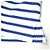 Autre Marque BEAMS Cut-Off Cardigan S Weiß/Blau - Ansicht 7