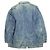 Autre Marque Giacca tuta in denim robusta e affidabile degli anni '40 Blu - vista 2
