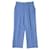 Autre Marque Stretch Wool High Waist Ankle Pants 34 Blue  ref.1935957
