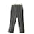 Autre Marque Bukht Classic Trousers Charcoal Pin Check Dark grey Wool  ref.1936039