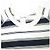 Autre Marque T-shirt Raglan a righe Tone blu e bianco cotone - vista 3