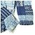 Ralph Lauren Top de lino patchwork RRL Bandana Azul - vista 5