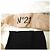 Autre Marque Pantalones Sarouel de Algodón N°21 Negros - vista 4
