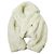 Autre Marque Chaqueta de piel sintética TOGA Blanco roto